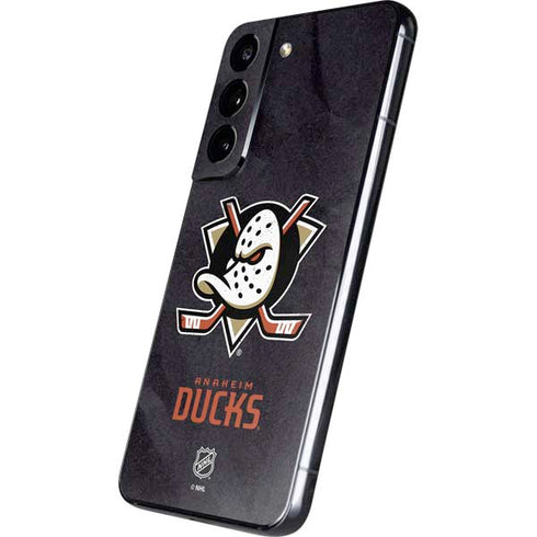 NHL Anaheim Ducks Distressed Galaxy S22 Skin